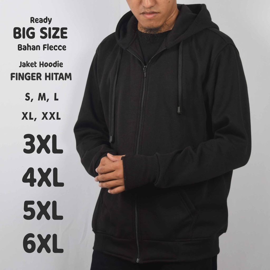 Áo Khoác Hoodie Nam Màu Đen Size Lớn S M L Xl Xxl 3xl 4xl 5xl 6xl