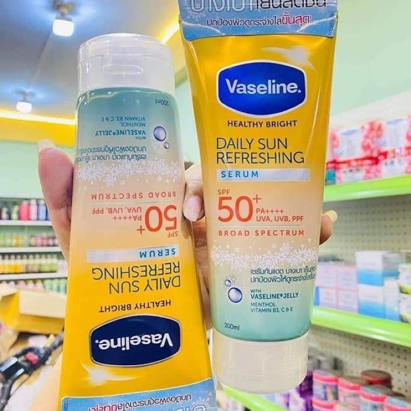 Kem chống nắng Vaseline Daily Sun Refreshing spf 50+