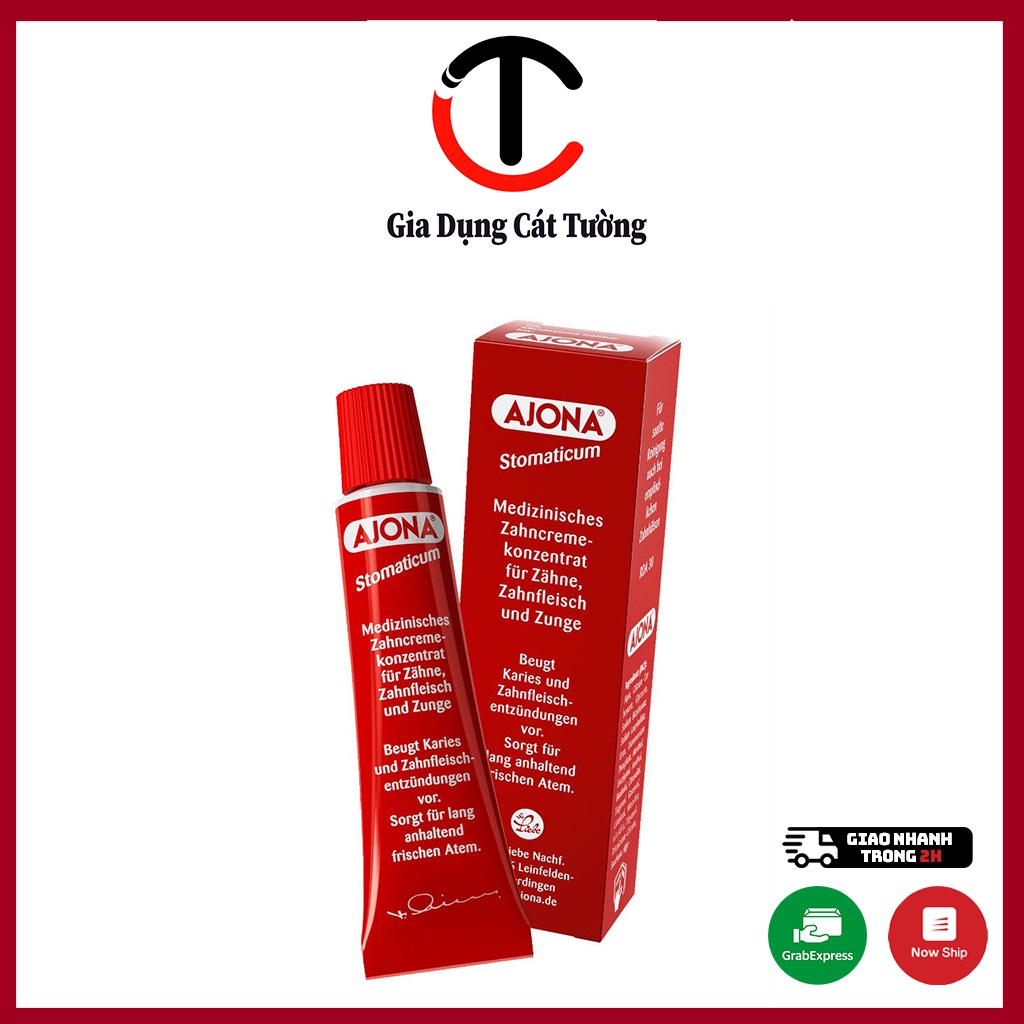 Kem đánh răng y tế Ajona 25ml NHẬP ĐỨC