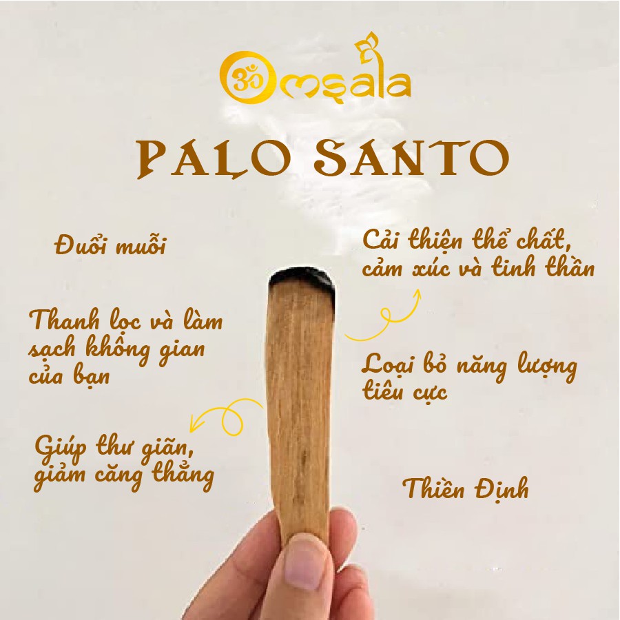 Gỗ Palo Santo Xông Nhà