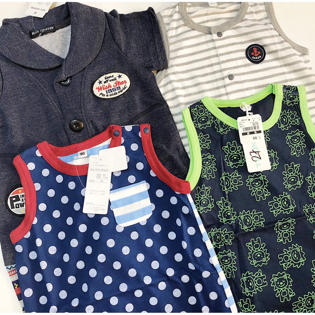 Bodysuit cho bé Elfindoll - Hàng nội địa Nhật