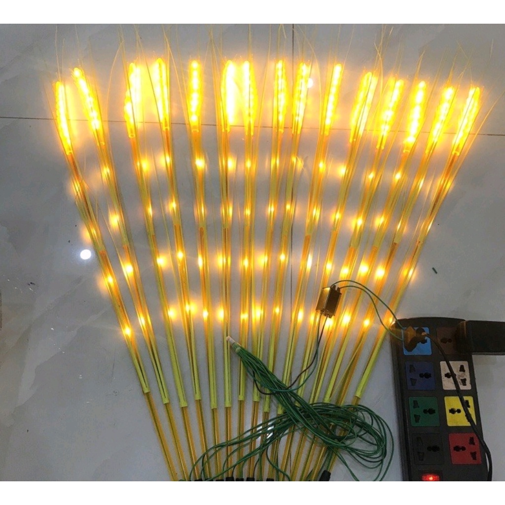 [Tặng phích cắm] Led Bông Lúa, Trang Trí Tết, Tài, Bàn Thờ Gia Tiên - Đại Diện Cho Sự Âm Lo,Đủ Đầy,Sung Túc Cả Năm 2022