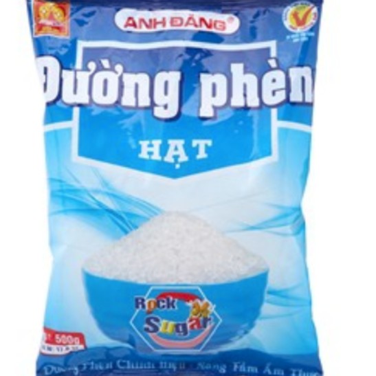 ĐƯỜNG PHÈN HẠT ANH ĐĂNG GÓI 500G