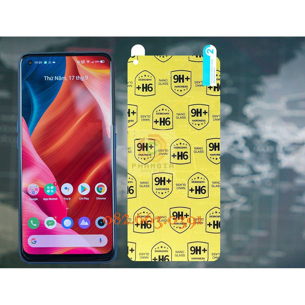 Dán cường lực Realme 7i dẻo nano siêu bền siêu bảo vệ