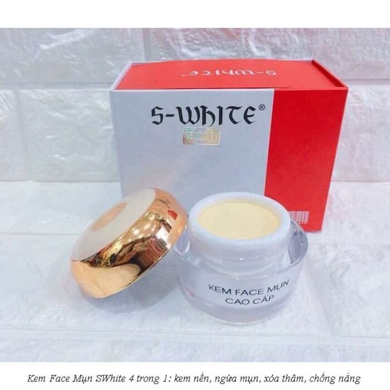 Kem Face Mụn Cao Cấp Swhite
