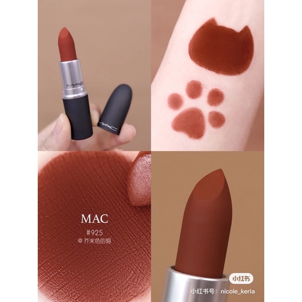 [BILL US] Son thỏi lì MAC Powder Kiss Lipstick (Marrakesh-mere/Devoted to Chili/Mull It Over/Werk/Shocking Relevation)