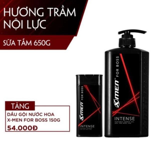mailinh_4647 DẦU GỘI XMEN FOR BOSS INTENSE 650G TẶNG DẦU GỘI 150G