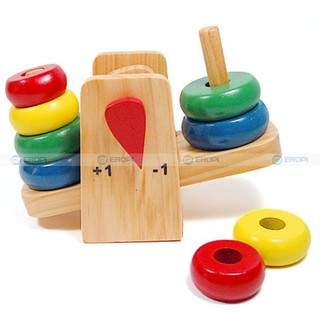 Đồ chơi gỗ Cân học toán (hàng Việt Nam)