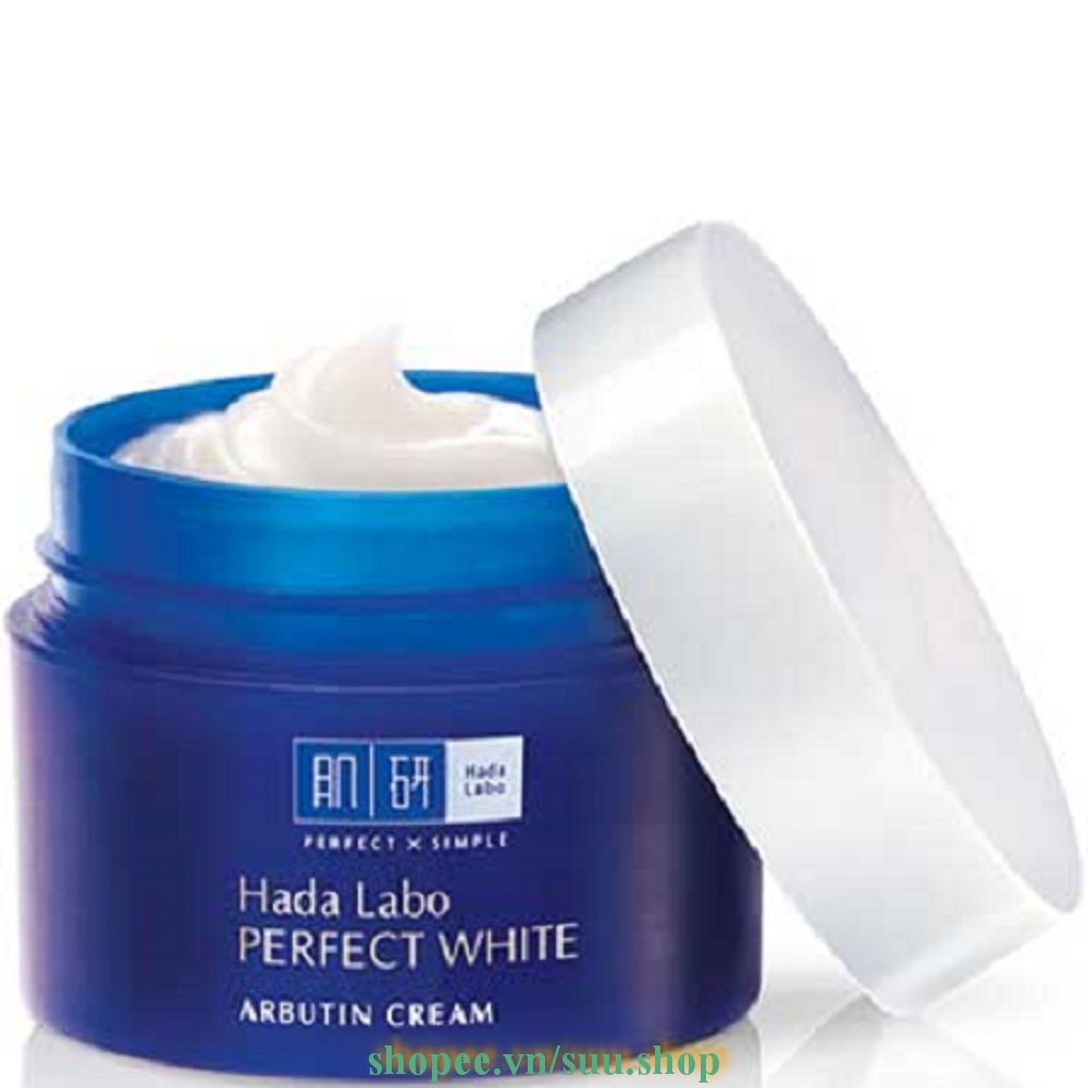 Kem dưỡng trắng mượt vượt trội Hada Labo Perfect White Arbutin Cream 50g suu.shop cam kết 100% chính hãng | BigBuy360 - bigbuy360.vn
