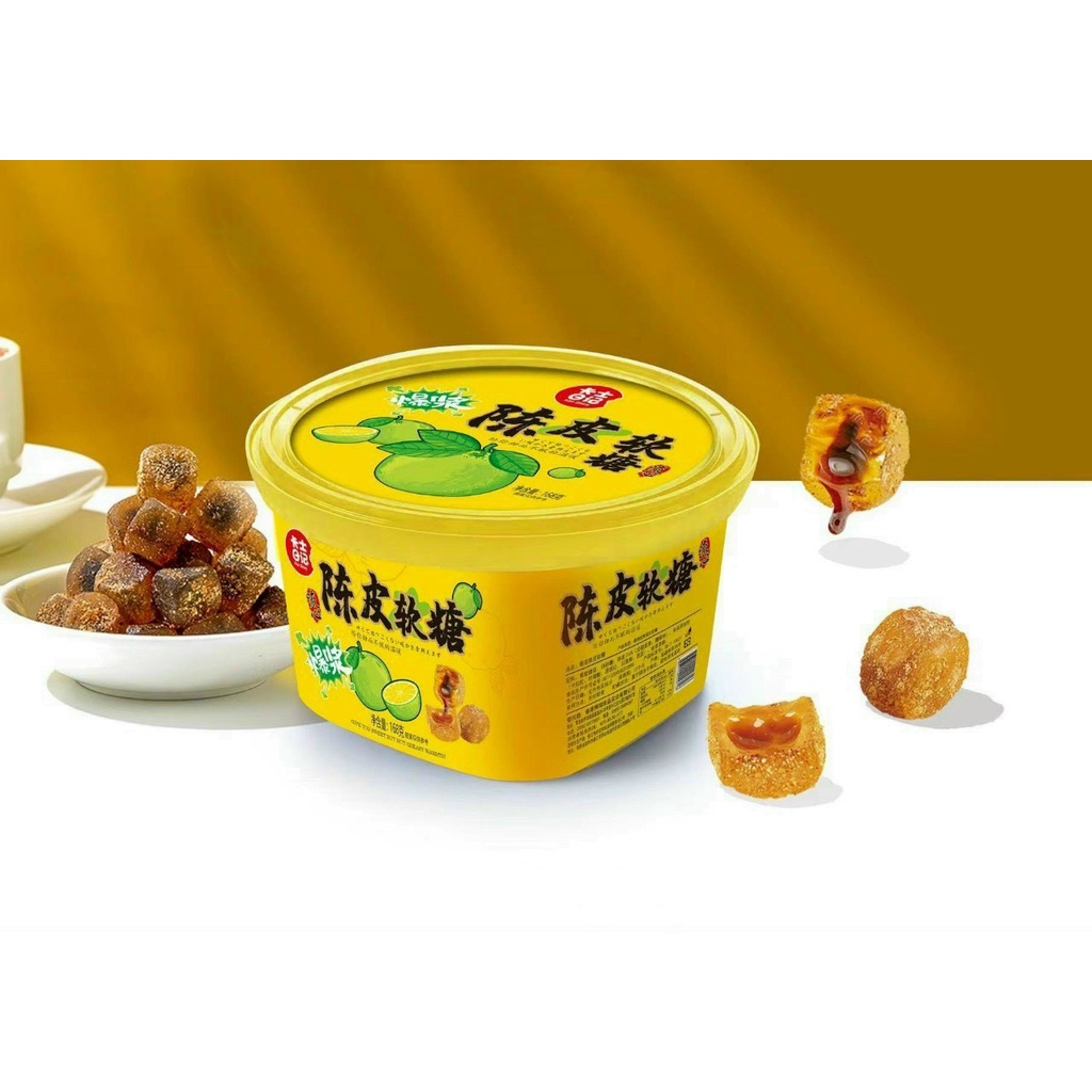 Kẹo dẻo xí muội ô mai quýt / chanh muối nhân chảy siêu ngon - Hongkong 🍊🍊