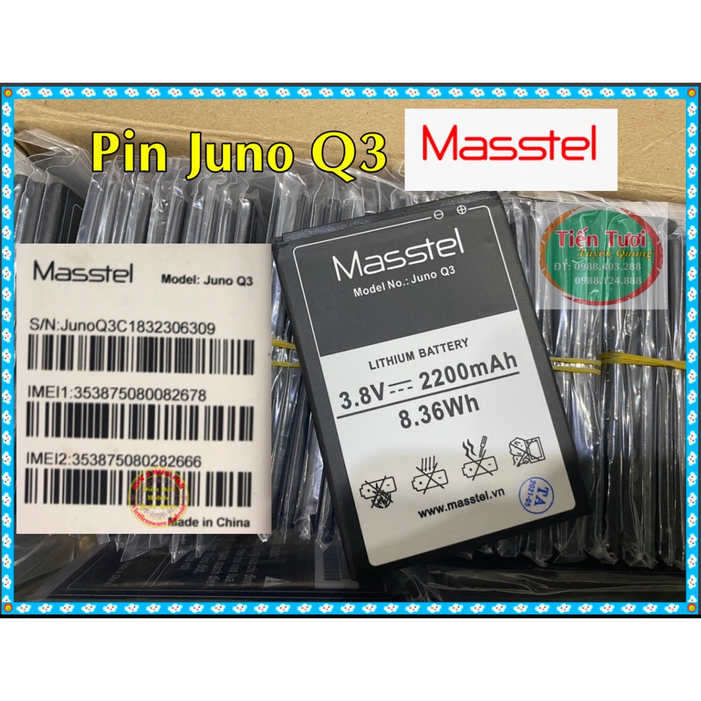 Pin Juno Q3 Masstel