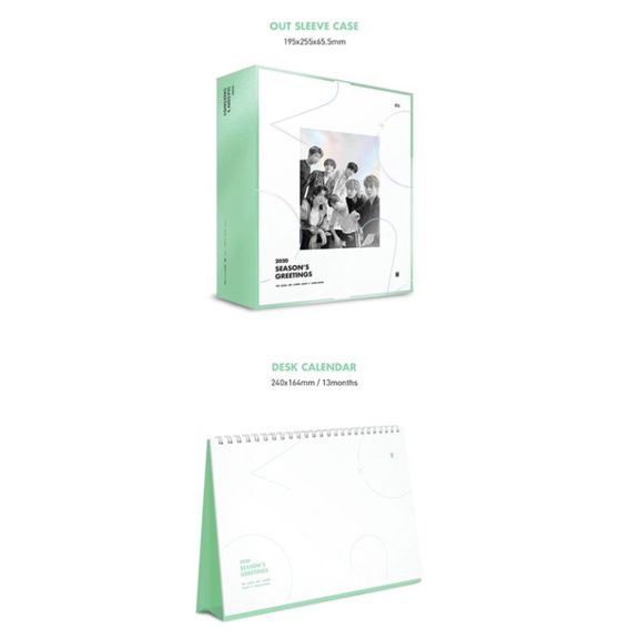 BTS 2020 SEASON'S GREETINGS - BỘ TRANH ẢNH CHÀO ĐÓN NĂM 2020 BTS