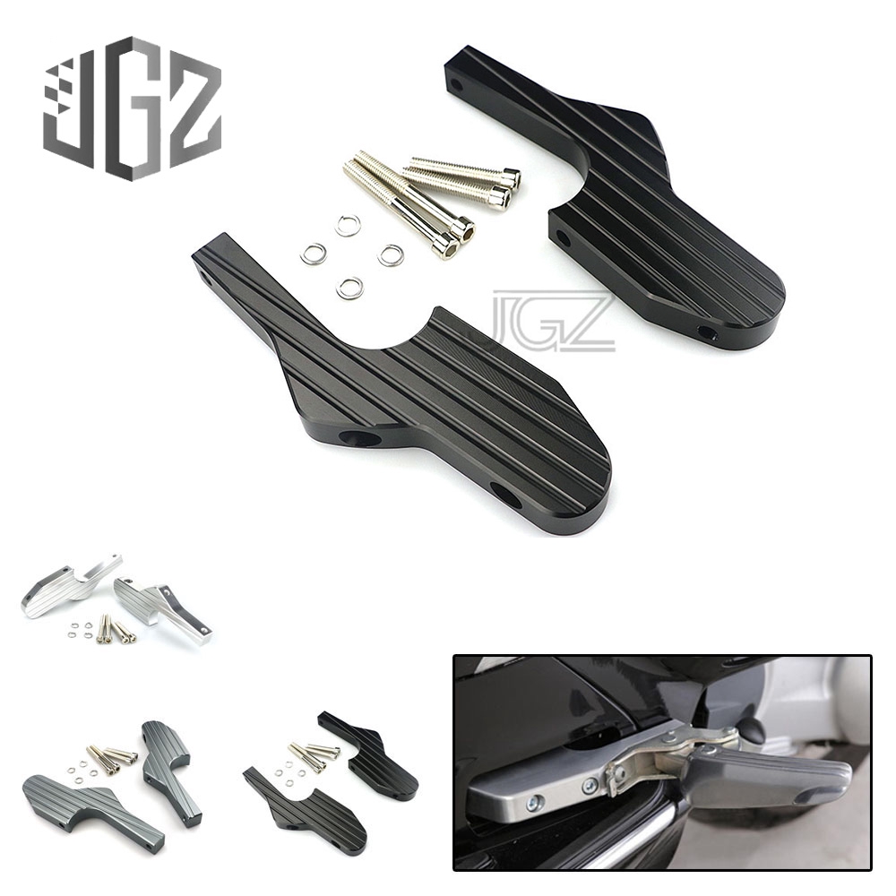 Motorcycle Universal Passenger Foot Peg Extensions Extended Footpegs