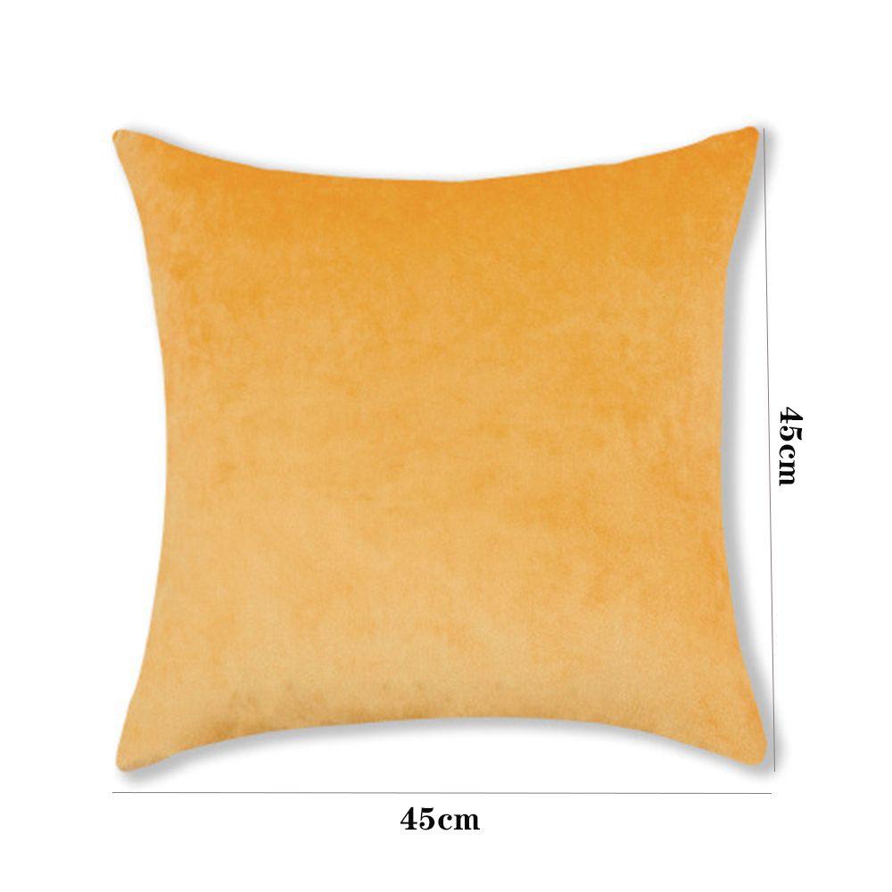 Vỏ Gối Nhung Trơn Hiện Đại Thời Trang Trang Trí Sofa