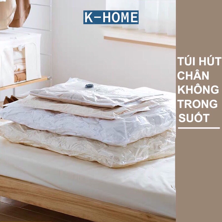 Túi Hút Chân Không Dày Dặn Đựng Chăn Ga, Quần Áo Đa Năng, Tiện Dụng, Gọn Gàng Chống Nấm Mốc Cao Cấp M2