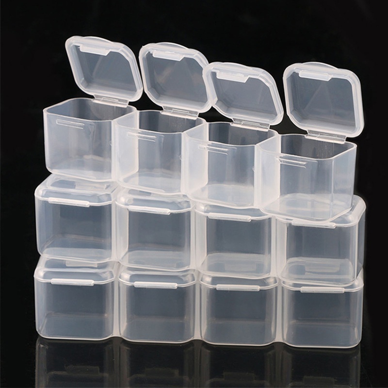 Hộp Đựng Hạt / Trang Sức / Trang Trí Móng Nghệ Thuật 28 Ngăn