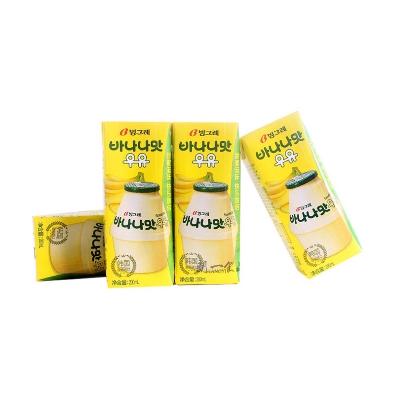 Thùng sữa Binggrae 200ml Hàn Quốc siêu ngon