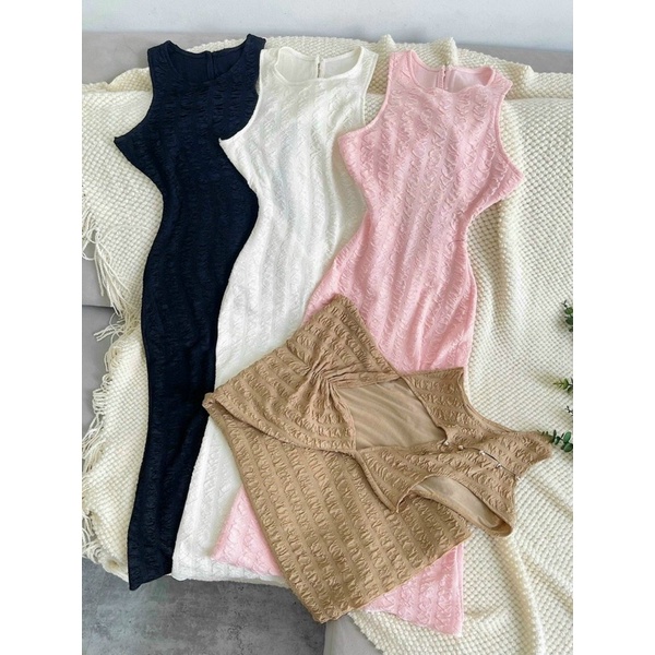 💕 ĐẦM BODY VÁY BODY XỐP KHOÉT LƯNG SEXY 💕GIMI ( Kèm ảnh thật