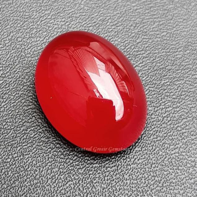 Đá Mã Não Đỏ Tự Nhiên Aaa Agate 20x14 X 7mm