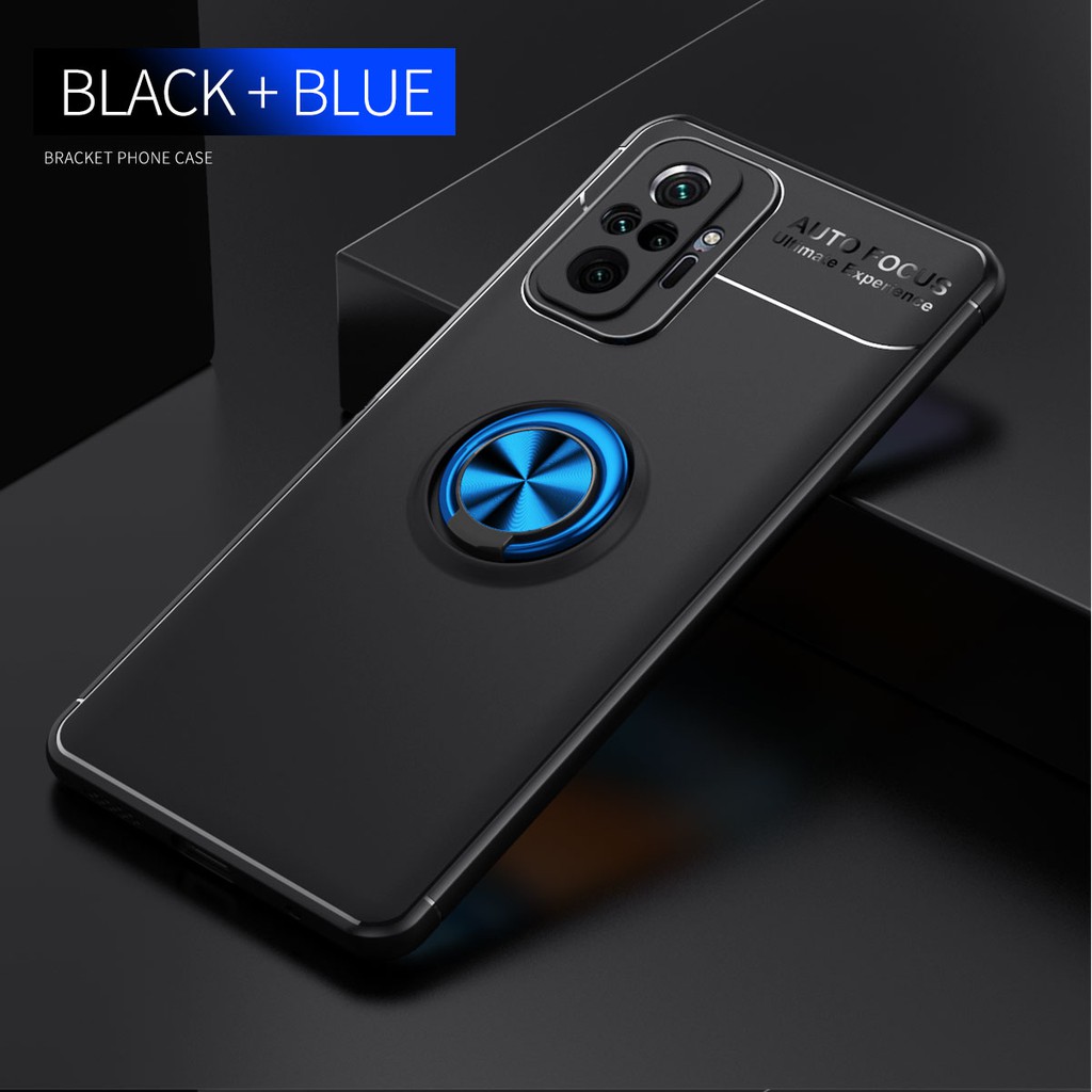 Ốp điện thoại có nhẫn nam châm đỡ điện thoại cho xiaomi redmi note 10 4g 5g 10s note 10 pro max