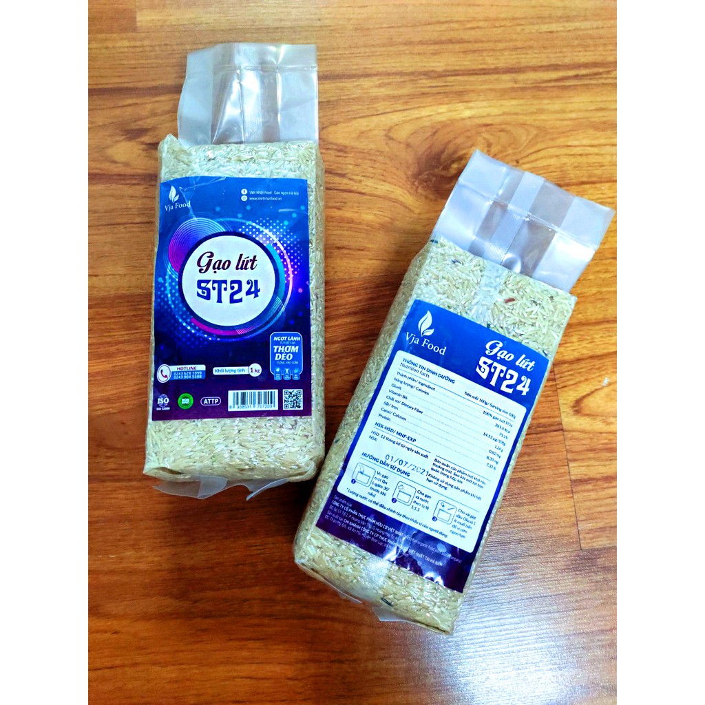 Gạo Lứt Hữu Cơ ST24 Việt Nhật [1kg] | BigBuy360 - bigbuy360.vn