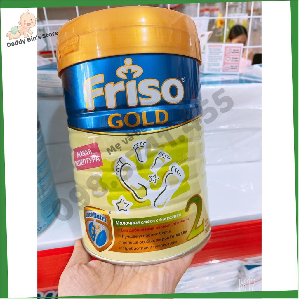 [DATE 7/2022] Sữa Friso Nga Số 1 2 3 lon 400-800gr