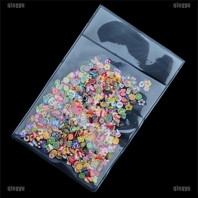 Set 1000 Hạt Đất Sét 3D Trang Trí Móng Tay