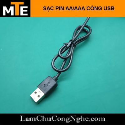 Bộ sạc pin đa năng doublepow DP-U06 - sạc 6 pin từ nguồn USB