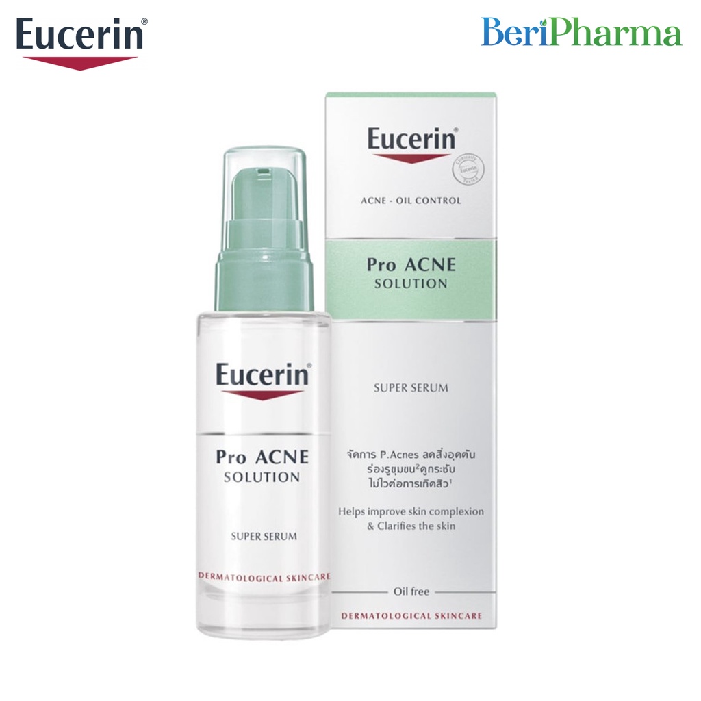 Eucerin Tinh Chất Cho Da Mụn Proacne Solution Super Serum 30ml