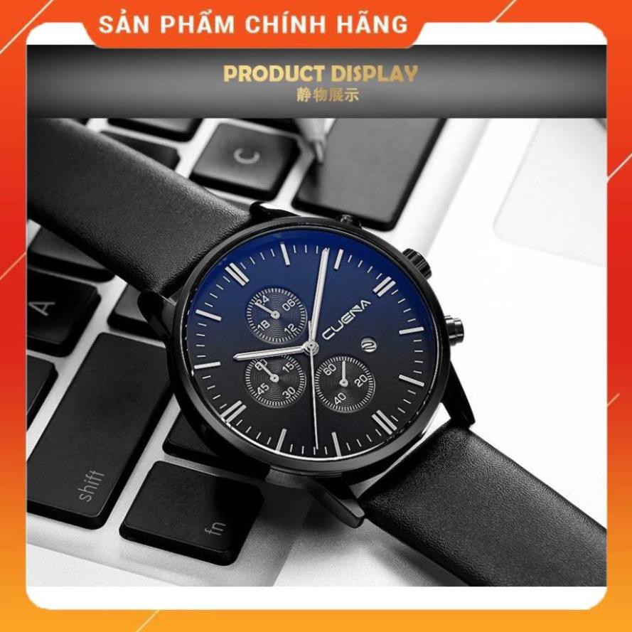 [FullBox] Đồng Hồ Nam Chính Hãng CUENA Dây Da Cao Cấp Phong Cách Thời Trang Sang Trọng, Có Lịch Ngày Đẹp Giá Rẻ | BigBuy360 - bigbuy360.vn