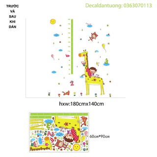 Combo decal dán tường 30