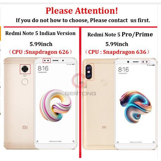 Ốp lưng mặt kính cường lực hiệu ứng chuyển màu cho Xiaomi Redmi Note 5/6 Pro 6Pro Note5 (Bản quốc tế)