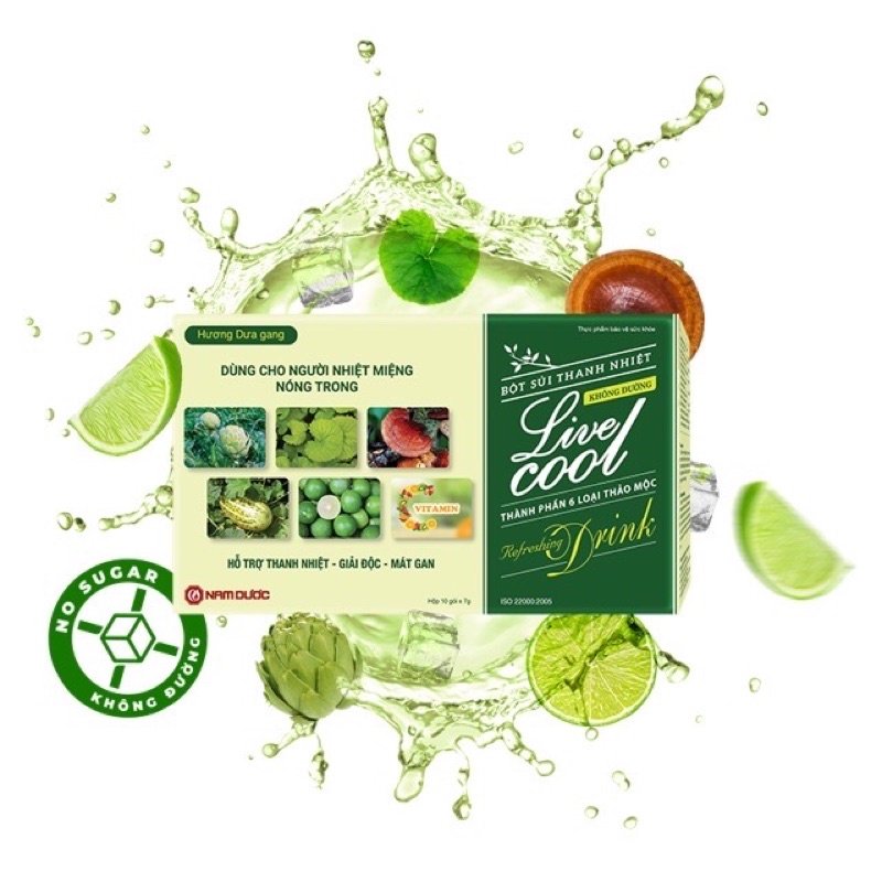 [RẺ NHẤT SÀN] Sủi thanh nhiệt Liver Cool- mát gan, giảm nhiệt, nóng trong người, giảm mụn nhọt mẩn ngứa | Thế Giới Skin Care