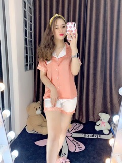 Lụa satin phối ren