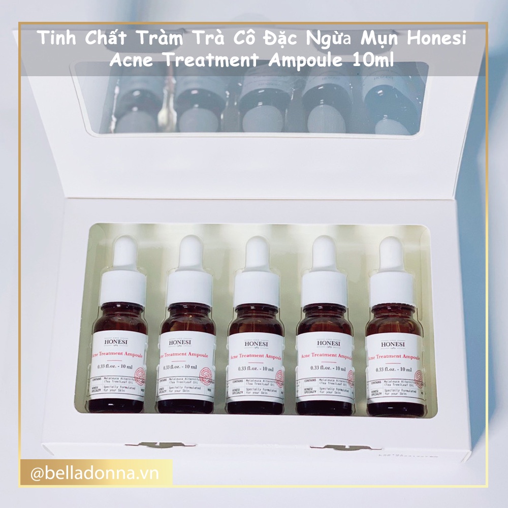 Tinh Chất Tràm Trà Cô Đặc Ngừa Mụn Honesi Acne Treatment Ampoule 10ml