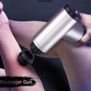 💕Súng Massage - Máy Massage Toàn Thân 4 Đầu 6 Chế Độ Fascial, Giảm Đau Mỏi Vai Gáy, Giãn Cơ Sau Tập - Có Bảo Hành💕