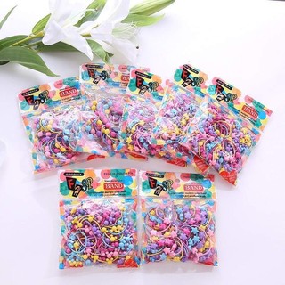 Sét 50 chun buộc tóc cho bé