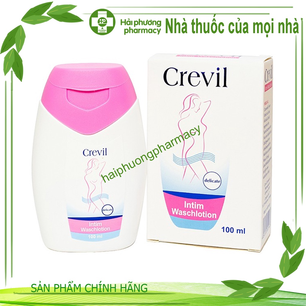 Dung Dịch Vệ Sinh Phụ Nữ Cao Cấp Crevil Intim Waschlotion 100ml