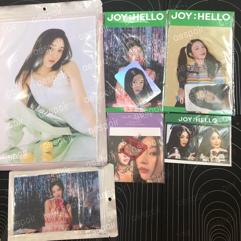 Ảnh Red Velvet Joy Hello Queendom nguyên seal hàng chính hãng