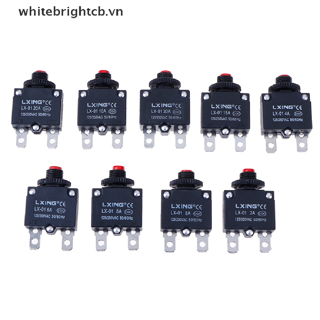 Cầu Chì Bảo Vệ Quá Tải 3A 4A 5A 6A 8A 10A 15A 20A 30A