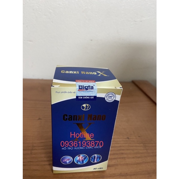 CANXI NANO X  [CHÍNH HÃNG] ❤️ CANXINANO X BỔ SUNG CANXI GIÚP XƯƠNG CHẮC KHOẺ