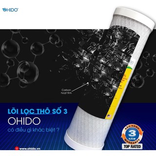 Lõi lọc nước ro ohido cto carbon block 10"