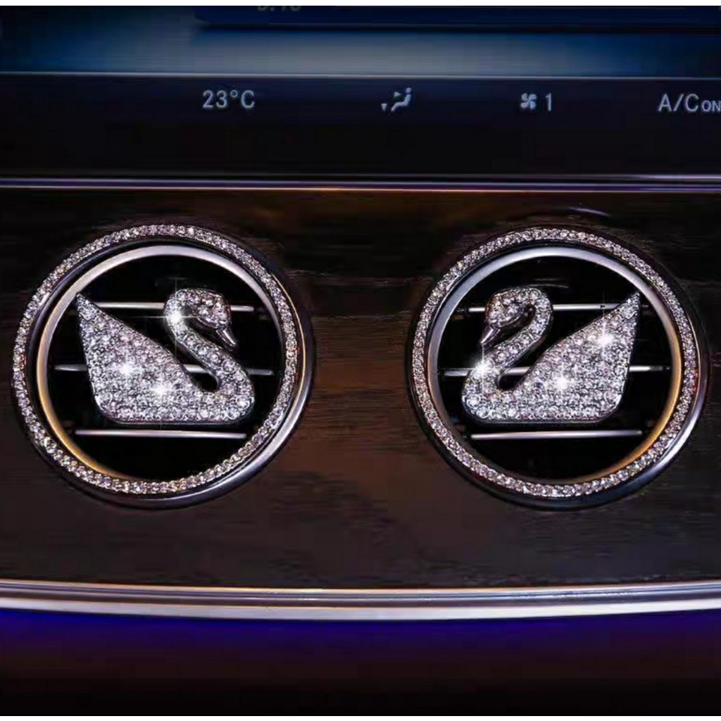 Đồ trang trí nội thất ô tô Phụ kiện ô tô Đính Đá dễ thương cá tính sáng tạo