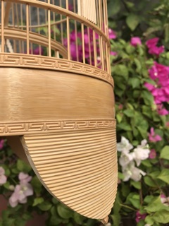 Lồng Khuyên Tách Chỉ Dừa – Nan Đều, Thoáng – Phù Hợp Nuôi & Chơi Chim Khuyên