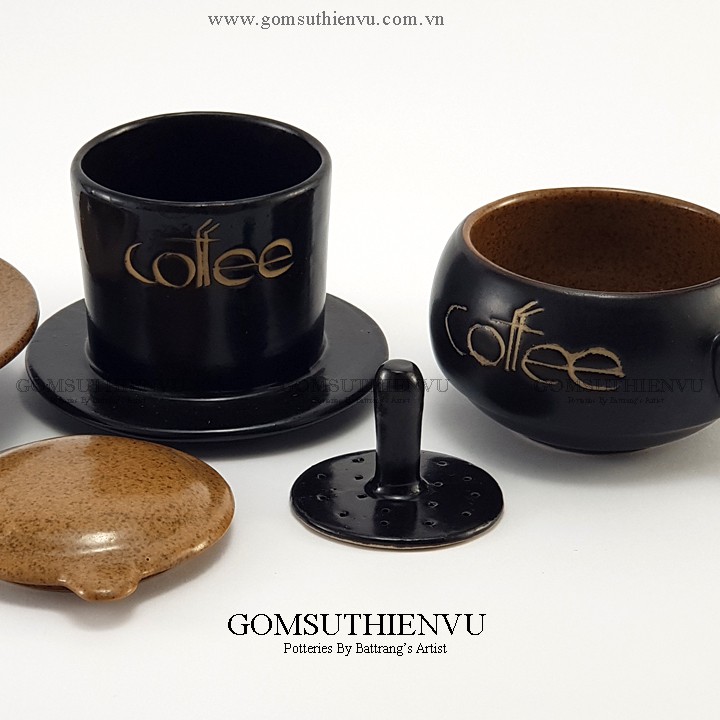 Phin cà phê sứ 💖 giảm 10k khi nhập  💖 Gốm Bát Tràng Cao Cấp