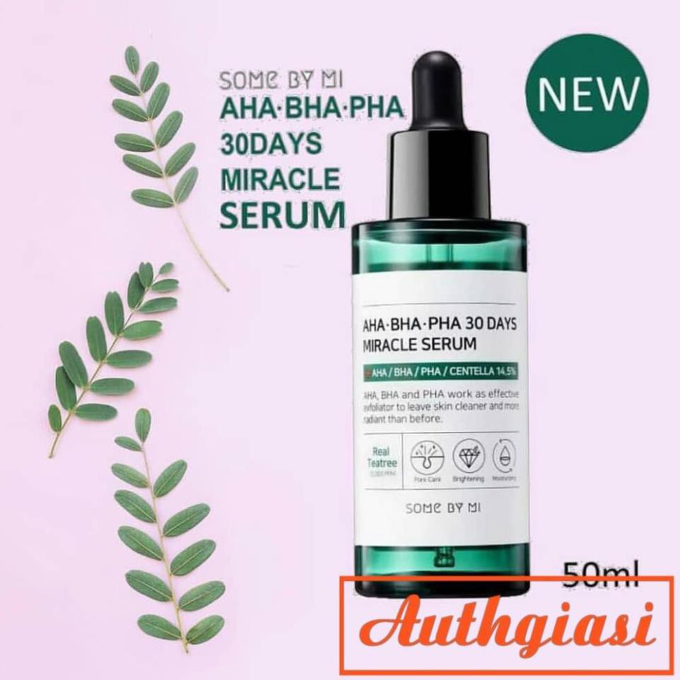 [FREESHIP] Tinh chất "thần kỳ" Some By Mi AHA-BHA-PHA 30 Days Miracle Serum 50ml [Trị sạch mụn chỉ trong 30 ngày]