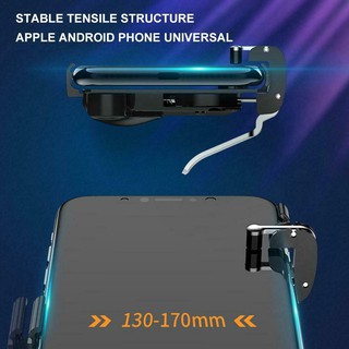 H8 Gamepad PUBG Helper Metal Button for Peace Elite Game Controller PUBG Mobile Controller Joystick Gamepad for IOS