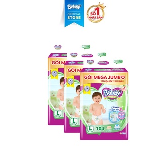 Tã quần Bobby mới Mega Jumbo L104