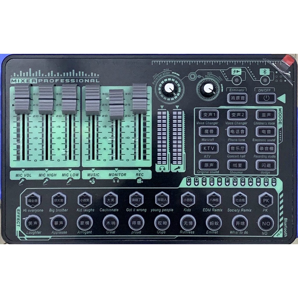 Sound Card H9 THẾ HỆ MỚI CẢI TIẾN ÂM THANH THÊM TIỆN ÍCH BLUETOOTH