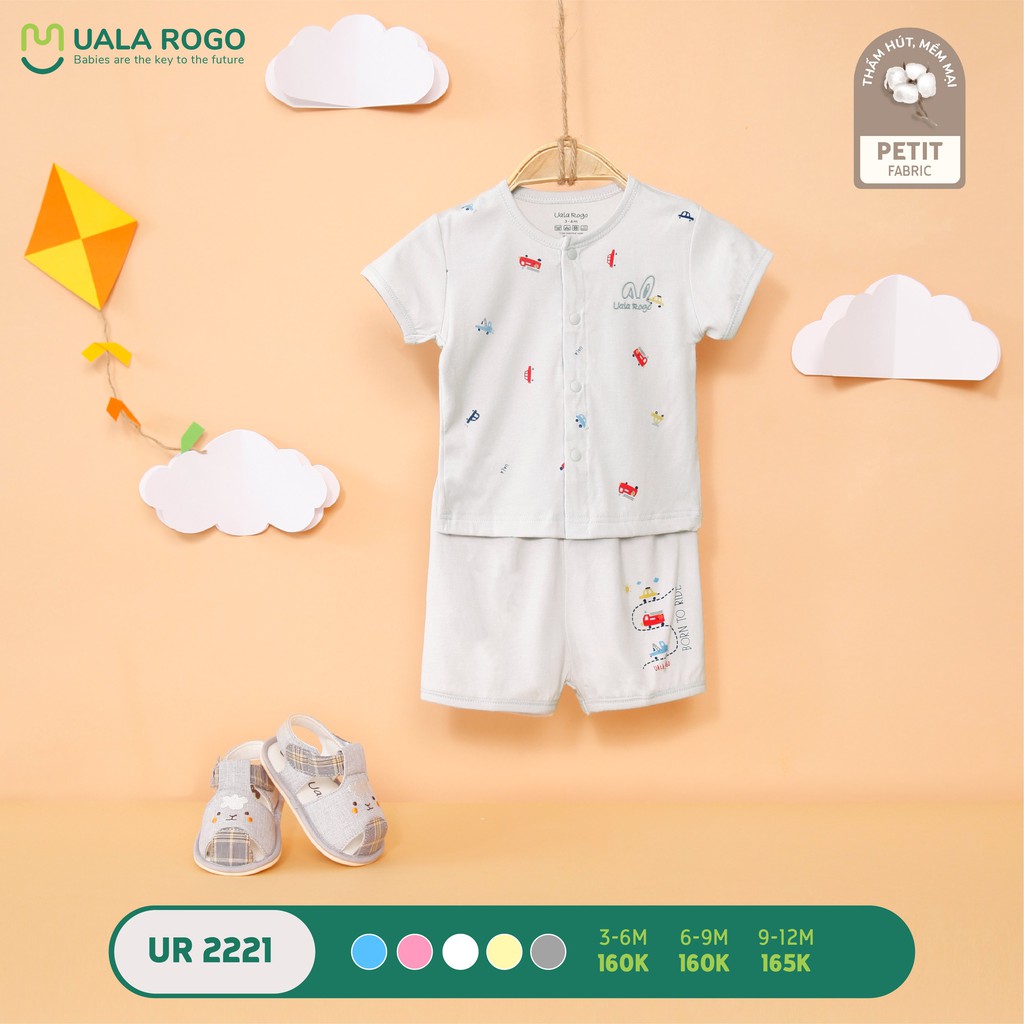 UR2221 Bộ cộc cúc giữa UalaRogo petit giao thông (3-12M)